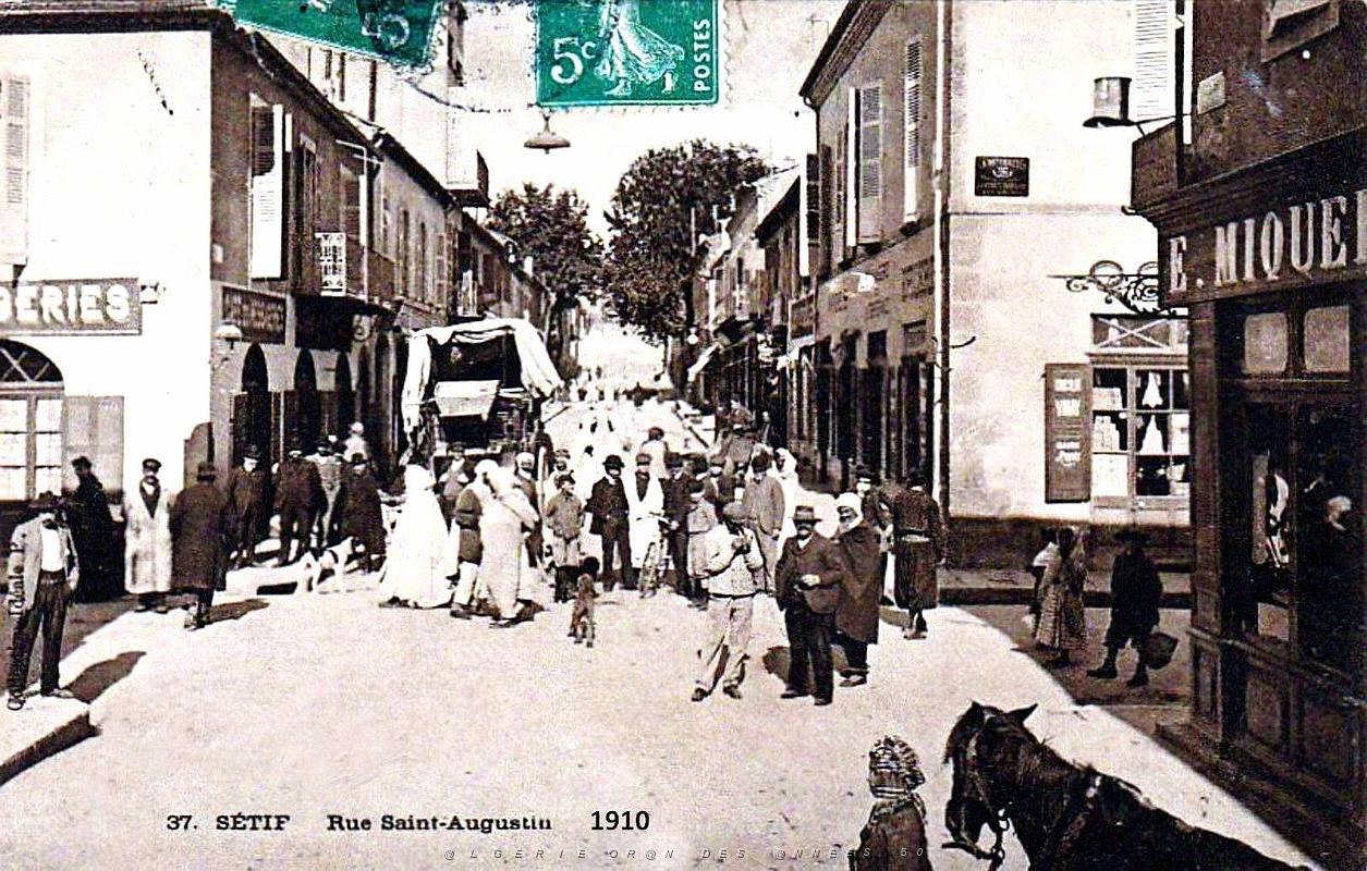 1673- Setif - Rue Saint-Augustin - 1910.jpg